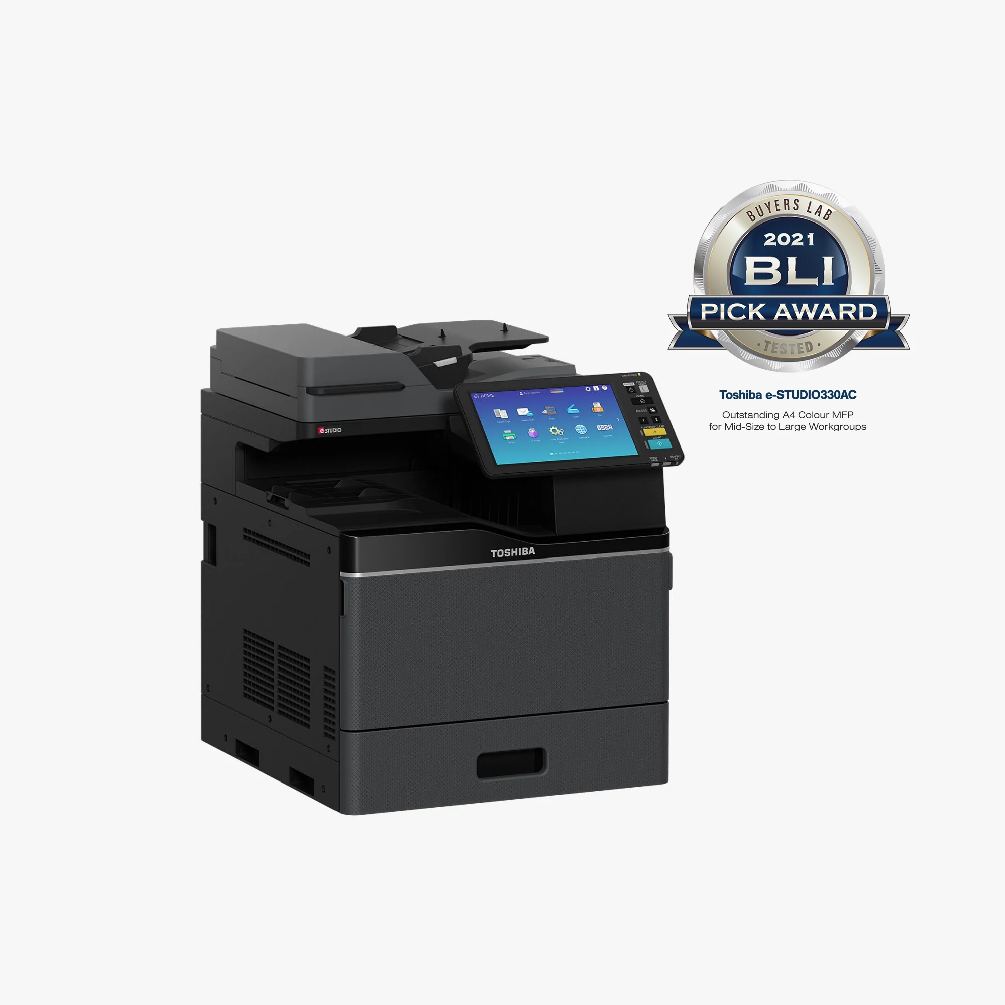 toshibe e-studio 330ac printer with award